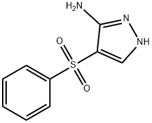 4-(PHENYLSULFONYL)-1H-PYRAZOL-5-AMINE Struktur