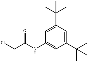 2-CHLORO-N-(3,5-DI-TERT-BUTYLPHENYL)ACETAMIDE Struktur