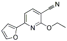 2-ETHOXY-6-(2-FURYL)NICOTINONITRILE Struktur