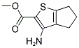 3-AMINO-5,6-DIHYDRO-4H-CYCLOPENTA[B]THIOPHENE-2-CARBOXYLIC ACID METHYL ESTER Struktur