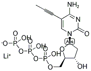 5-PROPYNYL-2'-DEOXYCYTIDINE-5'-TRIPHOSPHATE LITHIUM SALT Struktur