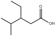 3-ETHYL-4-METHYLPENTANOIC ACID Struktur