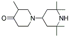 1-(2,2,6,6-TETRAMETHYLPIPERIDINE-4-YL)-3-METHYL-4-PIPERIDINONE Struktur