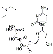 DEOXYCYTIDINE 5'-[ALPHA-32P]-TRIPHOSPHATE, TRIETHYLAMMONIUM SALT Struktur