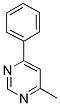 6-METHYL-4-PHENYLPYRIMIDINE Struktur