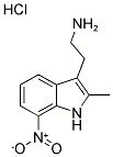 2-(2-METHYL-7-NITRO-1H-INDOL-3-YL)ETHANAMINE HYDROCHLORIDE Struktur