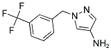 1-(3-TRIFLUOROMETHYL-BENZYL)-1 H-PYRAZOL-4-YLAMINE Struktur