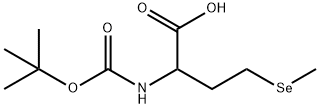 BOC-DL-SELENOMETHIONINE Struktur