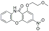 1-(2-METHOXYETHOXY)-3-NITRODIBENZO[B,F][1,4]OXAZEPIN-11(10H)-ONE Struktur