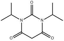 1,3-DIISOPROPYLPYRIMIDINE-2,4,6(1H,3H,5H)-TRIONE Struktur