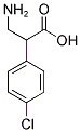 3-AMINO-2-(4-CHLORO-PHENYL)-PROPIONIC ACID Struktur