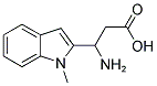 3-AMINO-3-(1-METHYL-1H-INDOL-2-YL)-PROPIONIC ACID Struktur