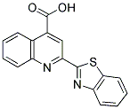 2-BENZOTHIAZOL-2-YL-QUINOLINE-4-CARBOXYLIC ACID Struktur