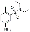 5-AMINO-N,N-DIETHYL-2-METHYL-BENZENESULFONAMIDE Struktur