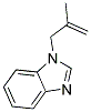 1-(2-METHYLPROP-2-ENYL)-1H-BENZIMIDAZOLE Struktur