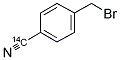 4-CYANOBENZYLBROMIDE, [CYANO-14C]- Struktur