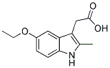 (5-ETHOXY-2-METHYL-1H-INDOL-3-YL)-ACETIC ACID Struktur