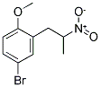 1-(5-BROMO-2-METHOXYPHENYL)-2-NITROPROPANE Struktur