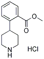 2-PIPERIDIN-4-YL-BENZOIC ACID METHYL ESTER HCL Struktur