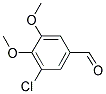 3-CHLORO-4,5-DIMETHOXYBENZALDEHYDE Struktur