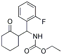 ETHYL N-[(2-FLUOROPHENYL)(2-OXOCYCLOHEXYL)METHYL]CARBAMATE Struktur