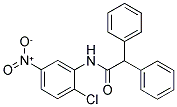 N-(2-CHLORO-5-NITROPHENYL)-2,2-DIPHENYLETHANAMIDE Struktur