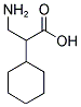 3-AMINO-2-CYCLOHEXYL-PROPIONIC ACID Struktur