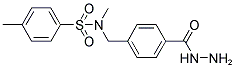 N-(4-HYDRAZINOCARBONYL-BENZYL)-4,N-DIMETHYL-BENZENESULFONAMIDE Struktur