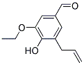 3-ALLYL-5-ETHOXY-4-HYDROXY-BENZALDEHYDE Struktur