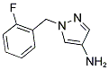 1-(2-FLUORO-BENZYL)-1H-PYRAZOL-4-YLAMINE Struktur