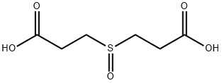 3-(2-CARBOXY-ETHANESULFINYL)-PROPIONIC ACID Struktur