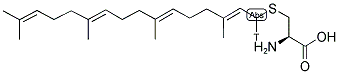 GERANYL GERANYL CYSTEINE, [1-3H] Struktur