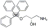 (S)-3-AMINO-2-HYDROXY-1-TRITYLOXY-PROPANE Struktur