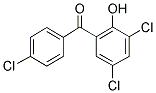 2-HYDROXY-3,5,4'-TRICHLOROBENZOPHENONE Struktur