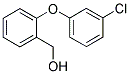 [2-(3-CHLOROPHENOXY)PHENYL]METHANOL Struktur