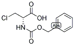 N-ALPHA-CARBOBENZOXY-3-CHLORO-D-ALANINE Struktur