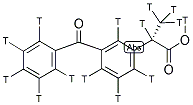 (S)-(+)-KETOPROFEN [3H(G)] Struktur