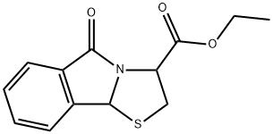 ETHYL 5-OXO-2,3,5,9B-TETRAHYDRO[1,3]THIAZOLO[2,3-A]ISOINDOLE-3-CARBOXYLATE Struktur