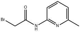 2-BROMO-N-(6-METHYL-PYRIDIN-2-YL)-ACETAMIDE Struktur