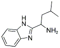 1-(1 H-BENZOIMIDAZOL-2-YL)-3-METHYL-BUTYLAMINE Struktur