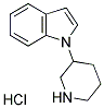 3-(1-INDOLE) PIPERIDINE HYDROCHLORIDE Struktur