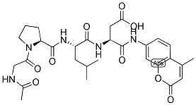 AC-GLY-PRO-LEU-ASP-AMC Struktur