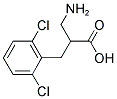 2-AMINOMETHYL-3-(2,6-DICHLORO-PHENYL)-PROPIONIC ACID Struktur