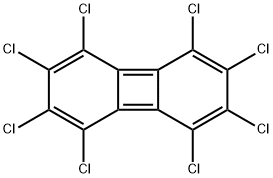 OCTACHLOROBIPHENYLENE Struktur