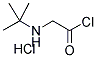 N-T-BUTYLGLYCINE ACID CHLORIDE HCL Struktur