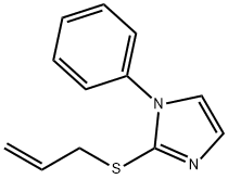 2-(ALLYLSULFANYL)-1-PHENYL-1H-IMIDAZOLE Struktur