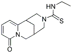 N-ETHYL-6-OXO-7,11-DIAZATRICYCLO[7.3.1.0~2,7~]TRIDECA-2,4-DIENE-11-CARBOTHIOAMIDE Struktur