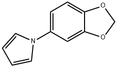 1-(1,3-BENZODIOXOL-5-YL)-1H-PYRROLE Struktur