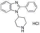 2-PHENYL-1-(PIPERIDIN-4-YL)-1H-BENZO[D]IMIDAZOLE HYDROCHLORIDE Struktur