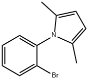 1-(2-BROMO-PHENYL)-2,5-DIMETHYL-1H-PYRROLE Struktur